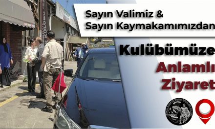 Sayın Valimiz & Sayın Kaymakamımızdan Anlamlı Ziyaret